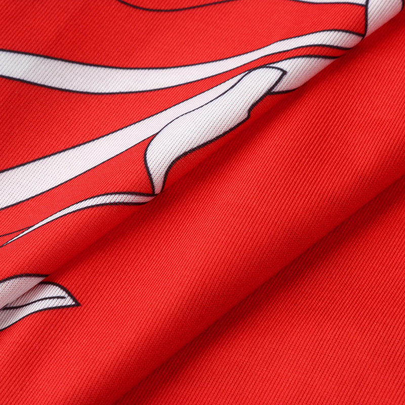 Vestido de cadera con mochila estampada sin mangas para mujer