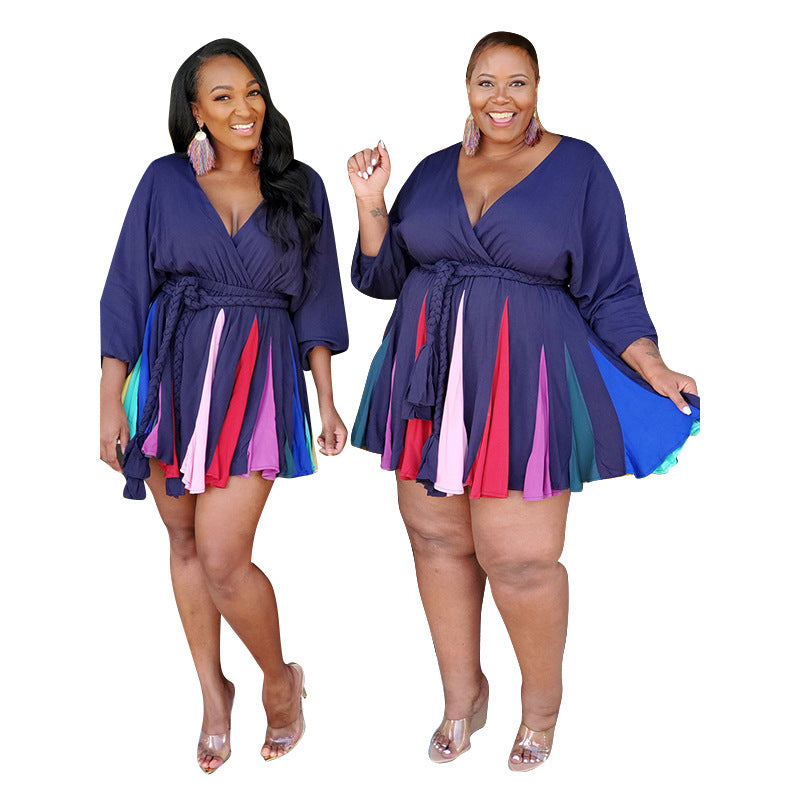 Mini robe moulante à manches longues pour femmes