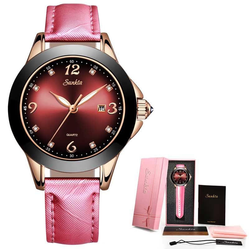 Women Fashion Luxury Ceramic Analog Watch