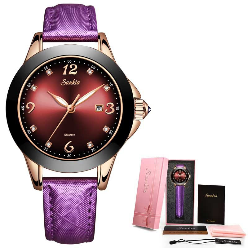 Women Fashion Luxury Ceramic Analog Watch