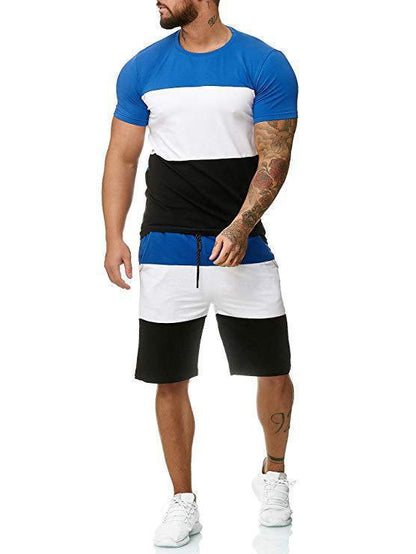 Sports de plein air et loisirs couleur assortie T manches hommes costume