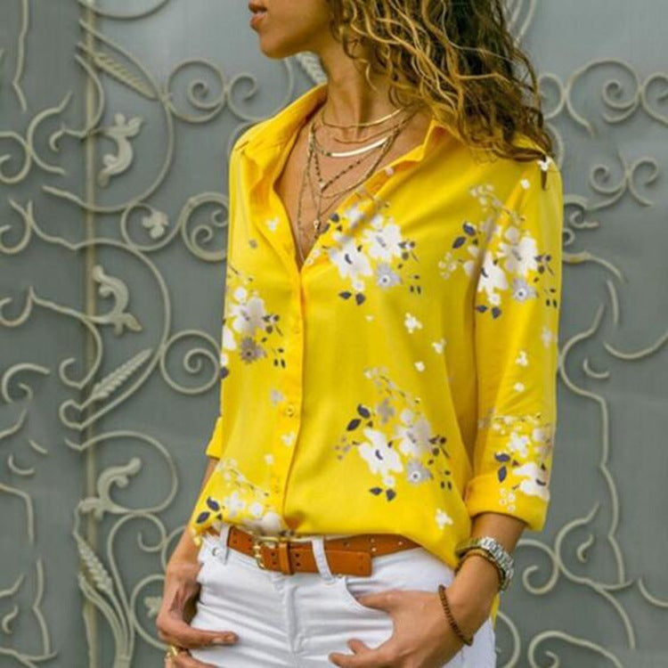 Nouvelle chemise imprimée All Match pour femme