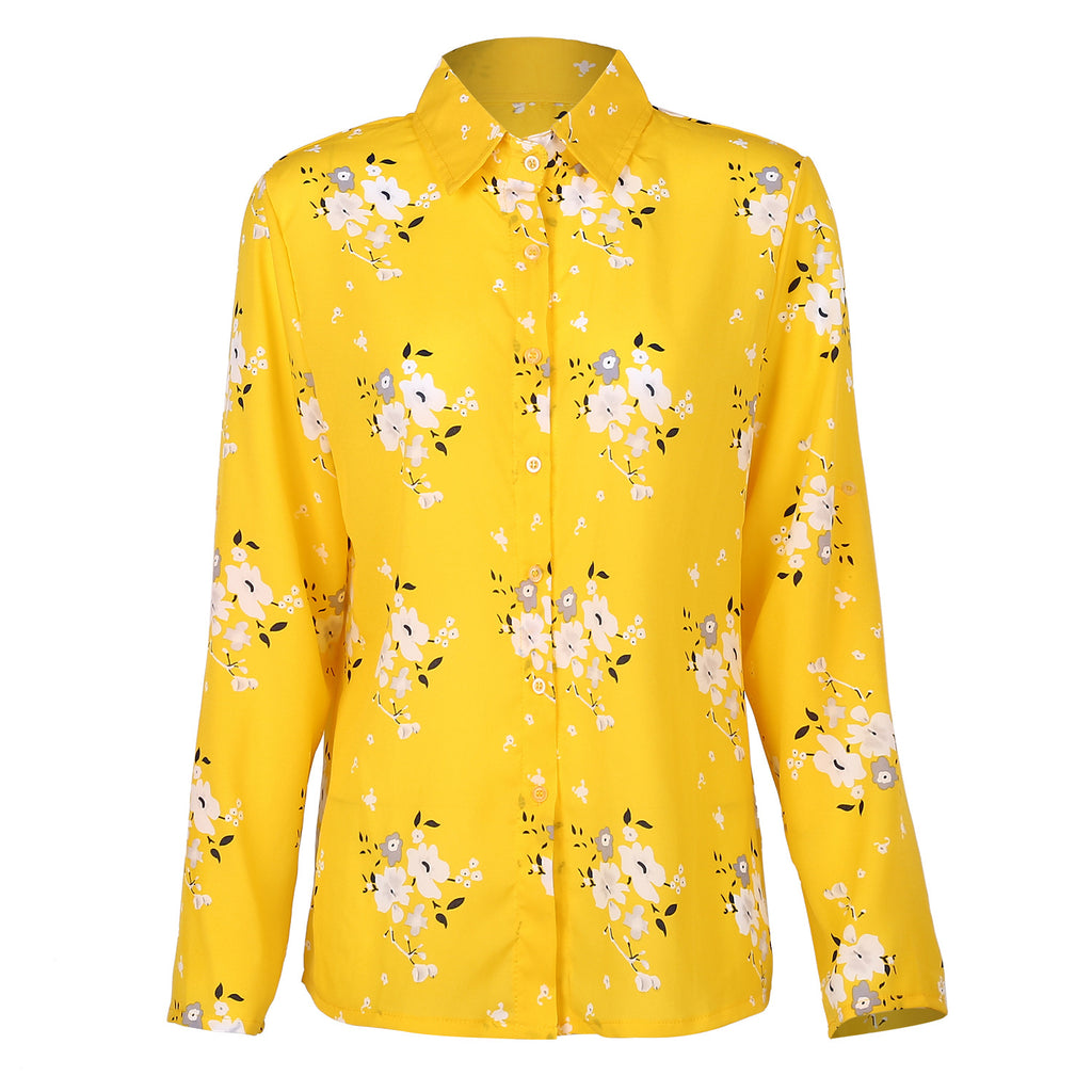 Nouvelle chemise imprimée All Match pour femme