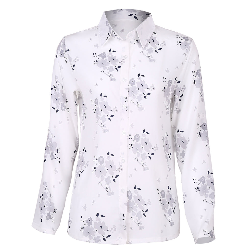 Nouvelle chemise imprimée All Match pour femme