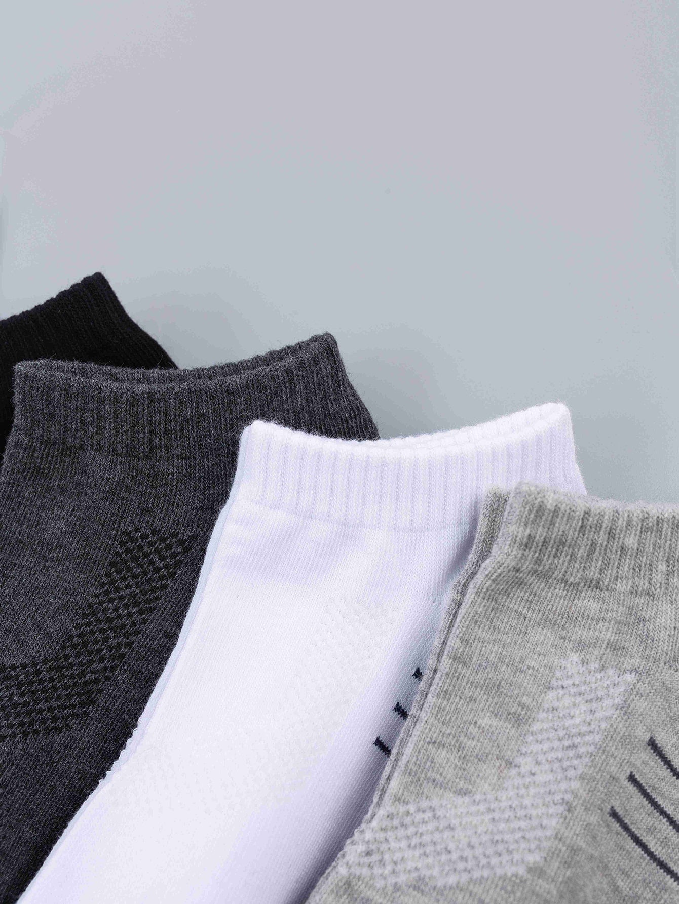 4 paires de chaussettes à rayures pour hommes