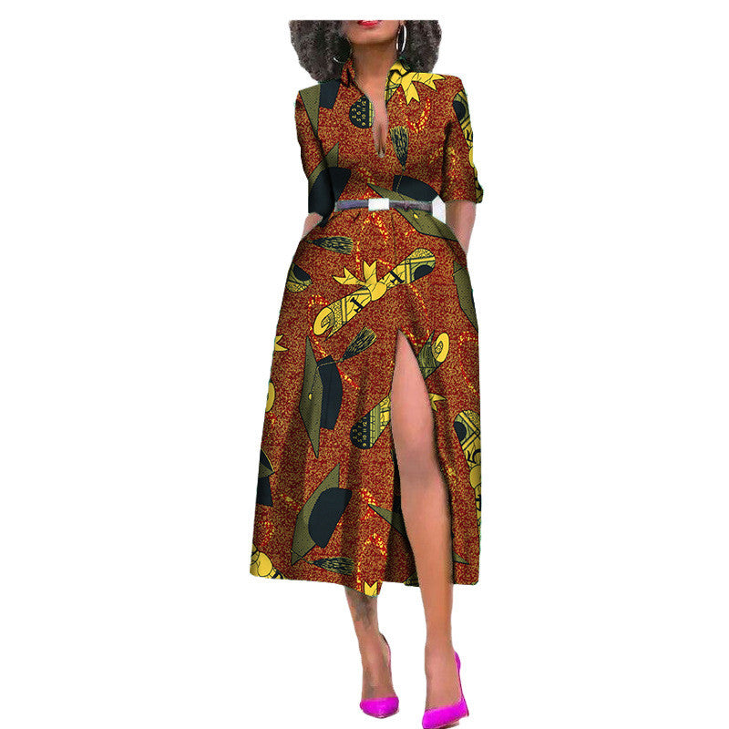 Women Short Sleeve Cotton Casual Dress