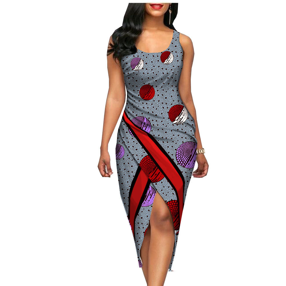 Robe décontractée de style africain pour femmes