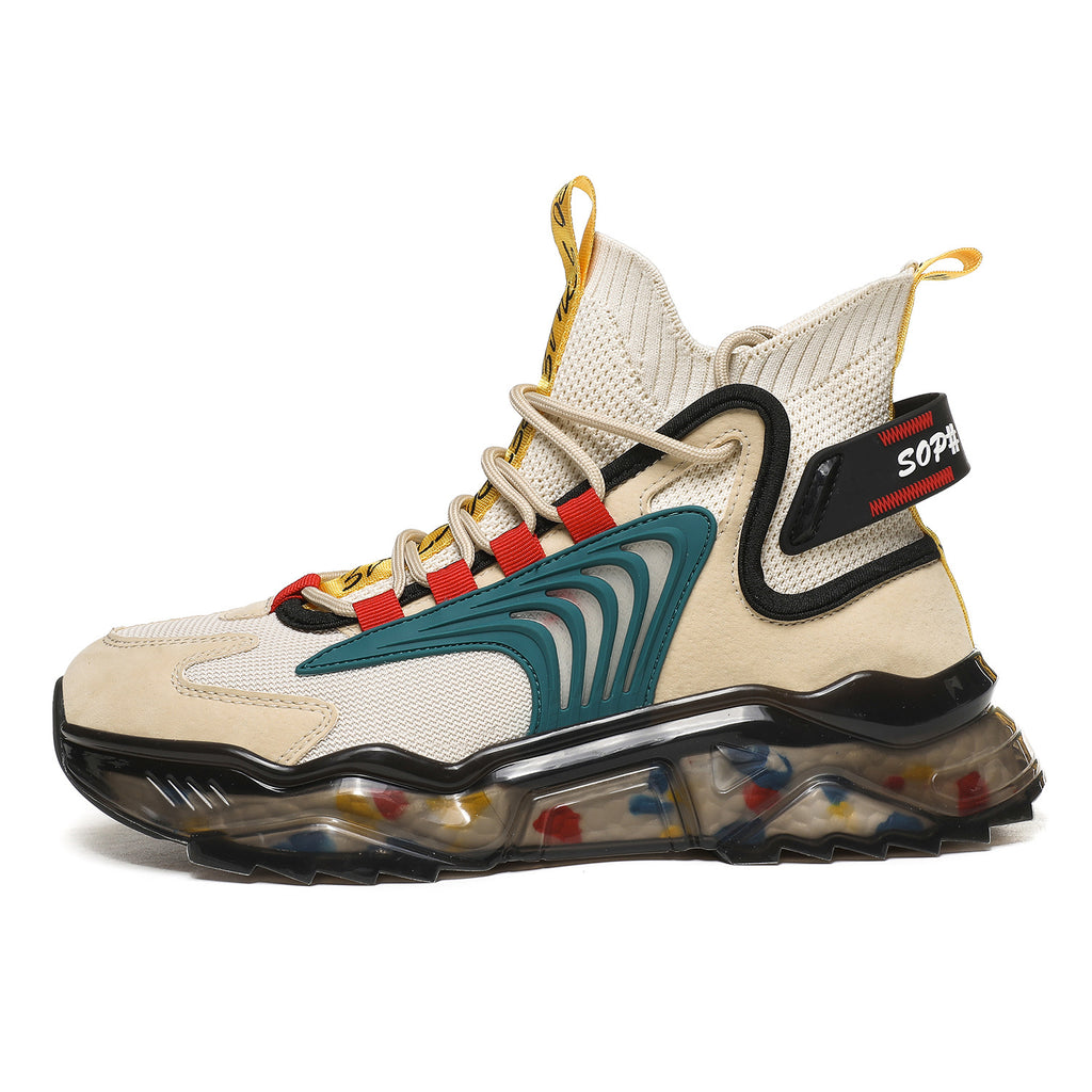 Zapatillas de baloncesto de malla con mosca informales