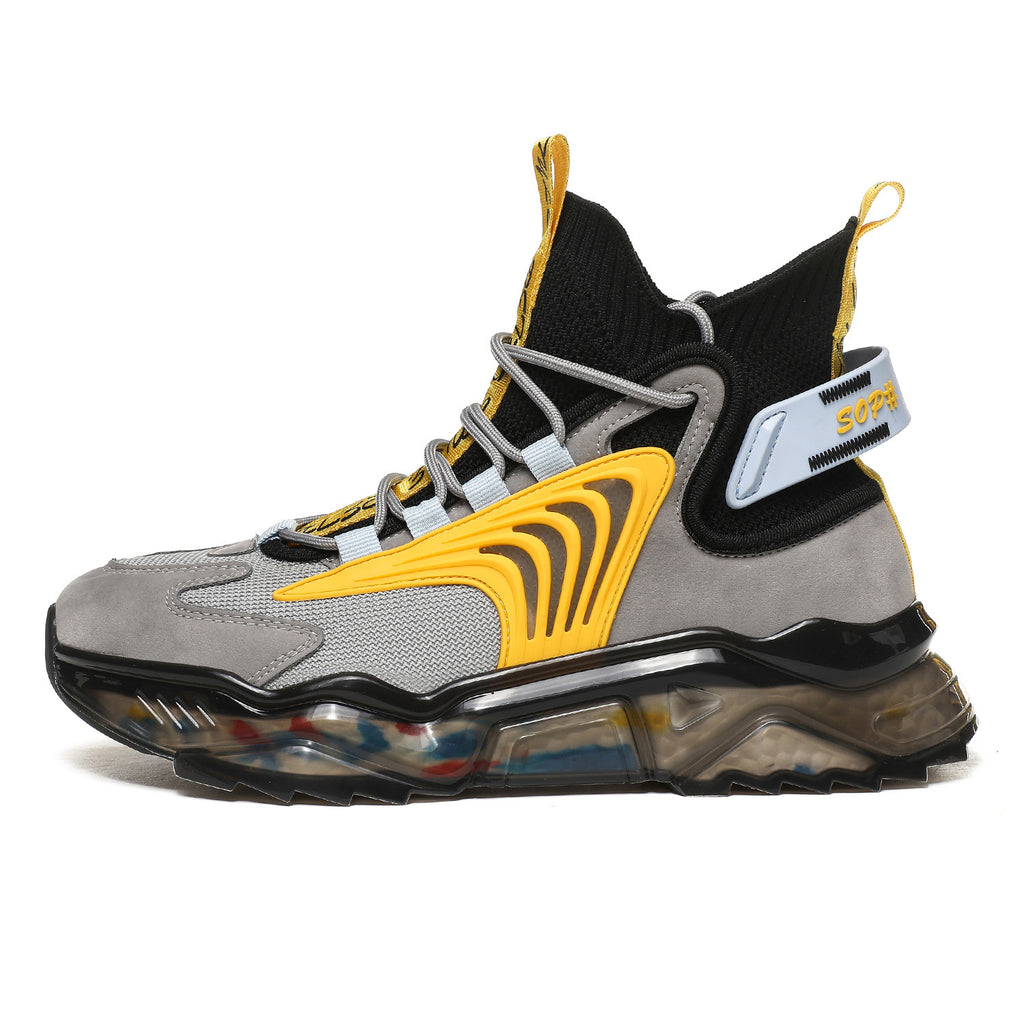 Zapatillas de baloncesto de malla con mosca informales