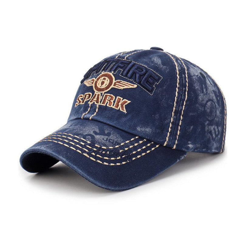 Casquette de baseball en denim délavé à la mode Pare-soleil des quatre saisons