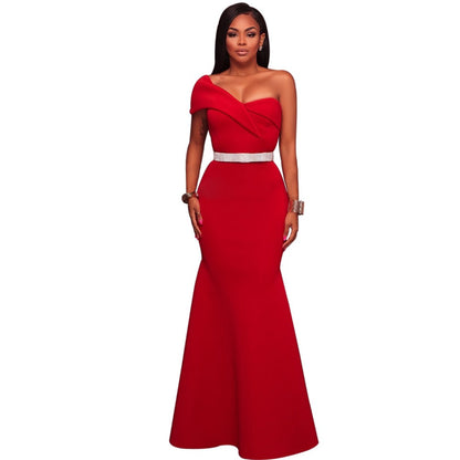 Party Maxi Red Dress