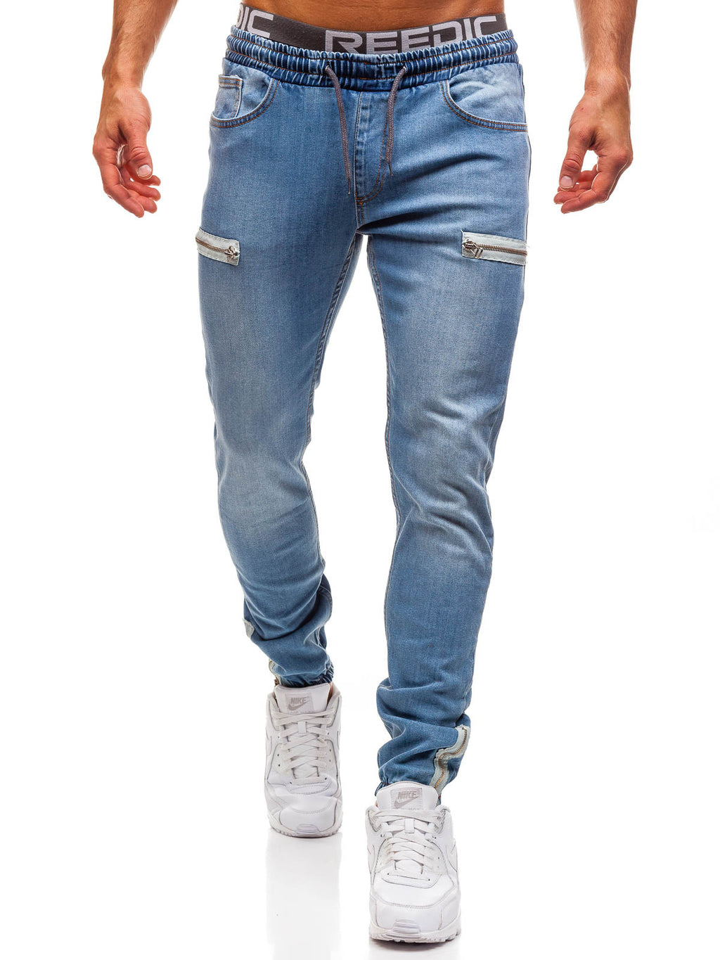 Jeans de sport en denim pour hommes