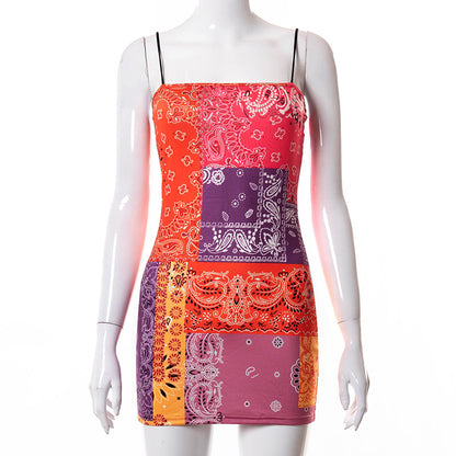 Mini Dress With Halter For Ladies