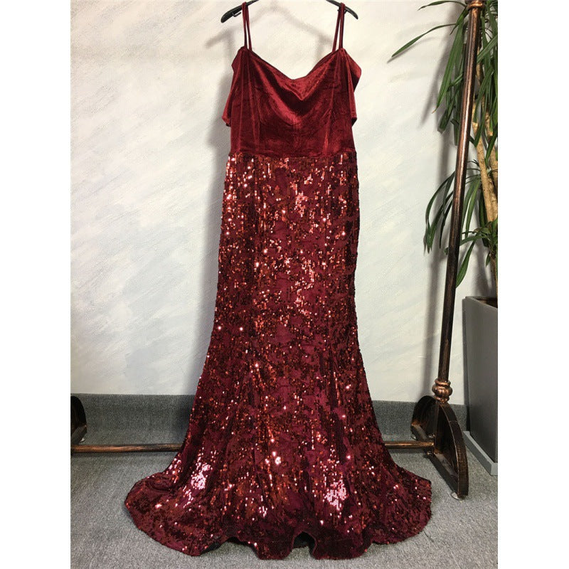 Party Sequined Evening Dress