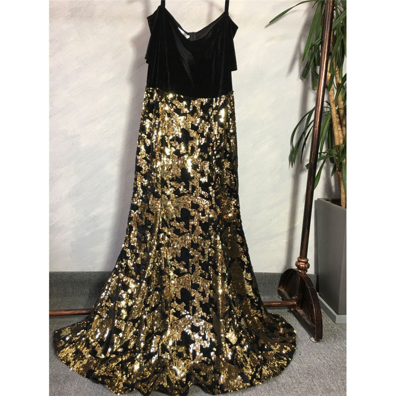 Party Sequined Evening Dress