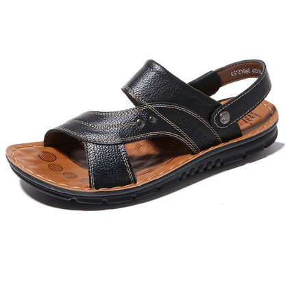 Sandalias transpirables de moda retro para hombre