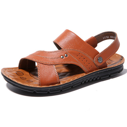 Sandalias transpirables de moda retro para hombre