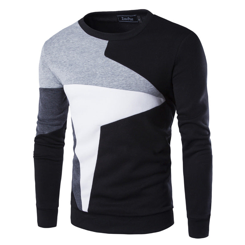 Chandails hommes nouvelle mode mouette imprimé décontracté col rond mince coton tricoté hommes chandails pulls hommes marque vêtements