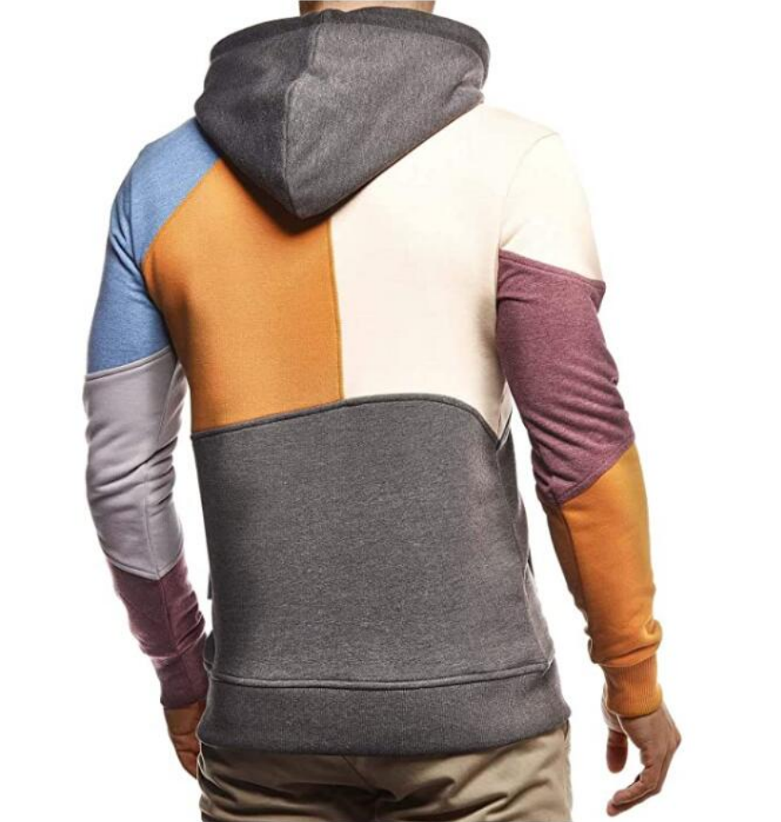 Pull décontracté à capuche pour hommes