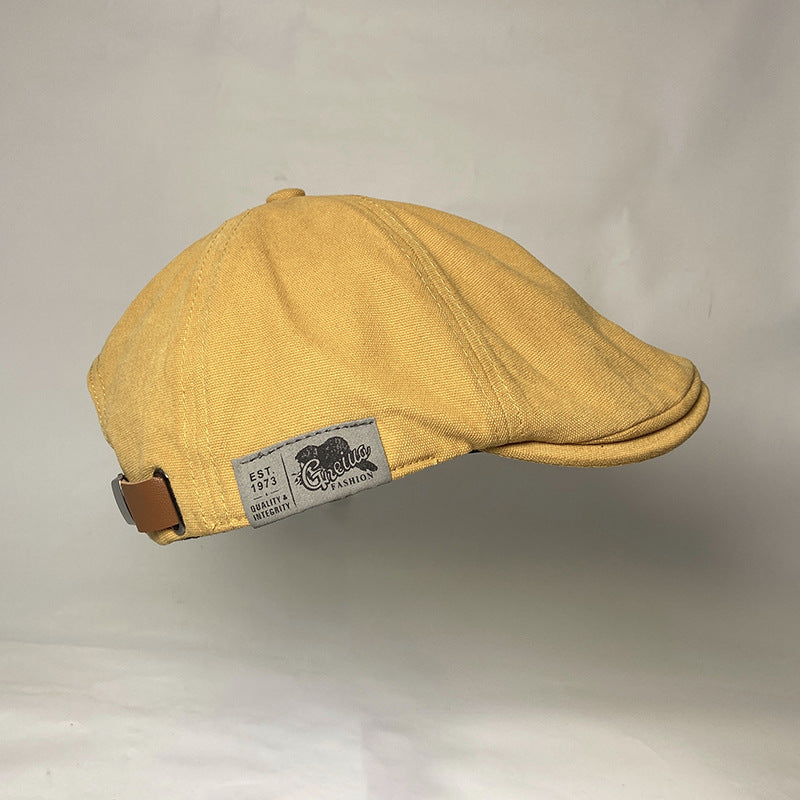 Original Retro Cool Japonés Lavable Gorro Delantero Ajustable