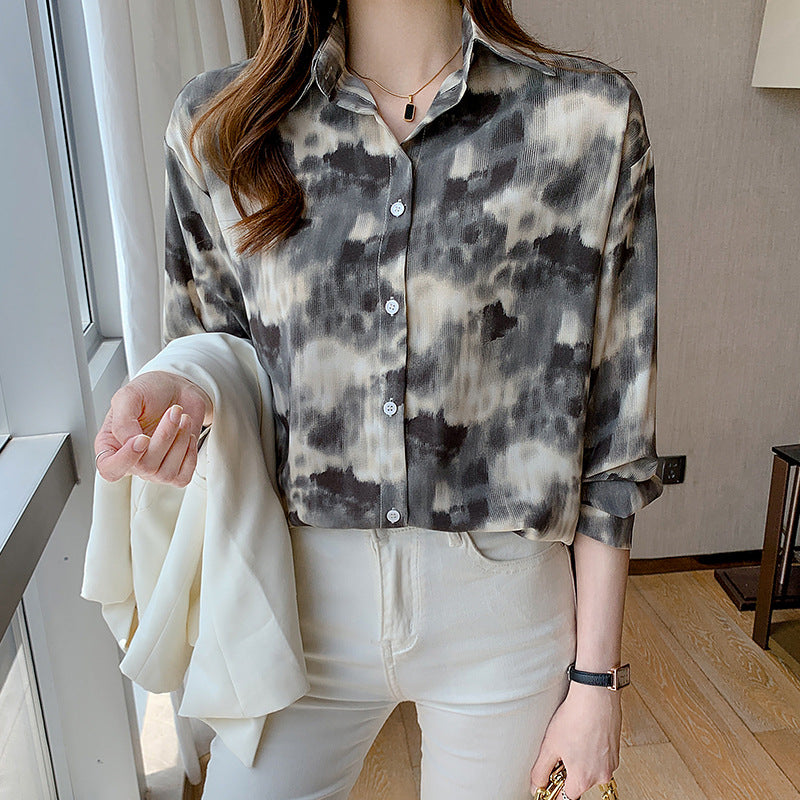 Loose Casual Retro  Top