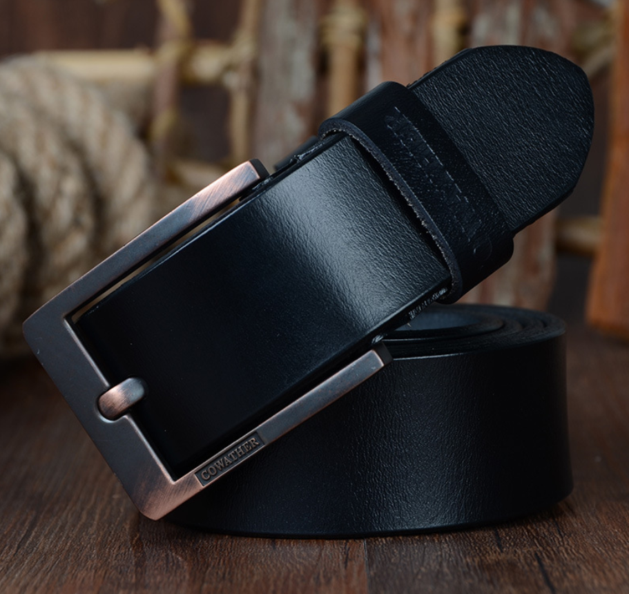 Ceinture en cuir pour hommes