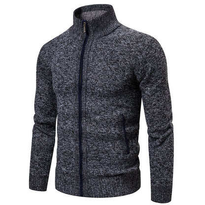 Tendance de la mode Cardigan Pull à manches longues Décontracté