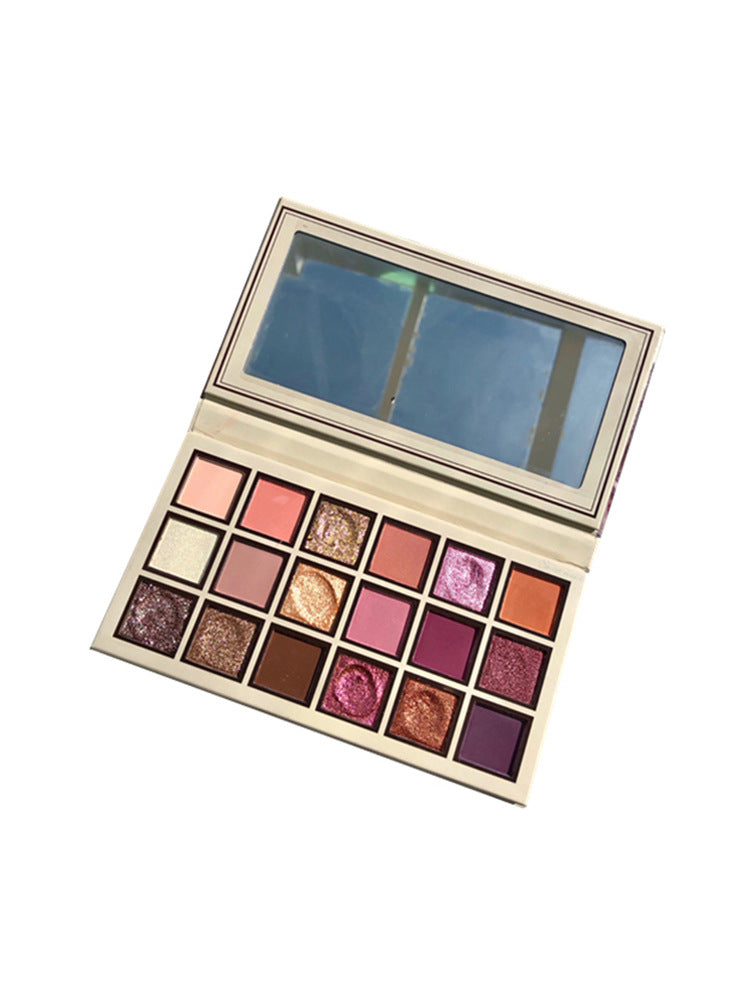 18-color racing eyeshadow palette