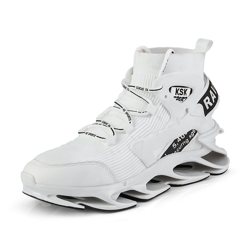 Baskets de mode tissées volantes pour hommes 