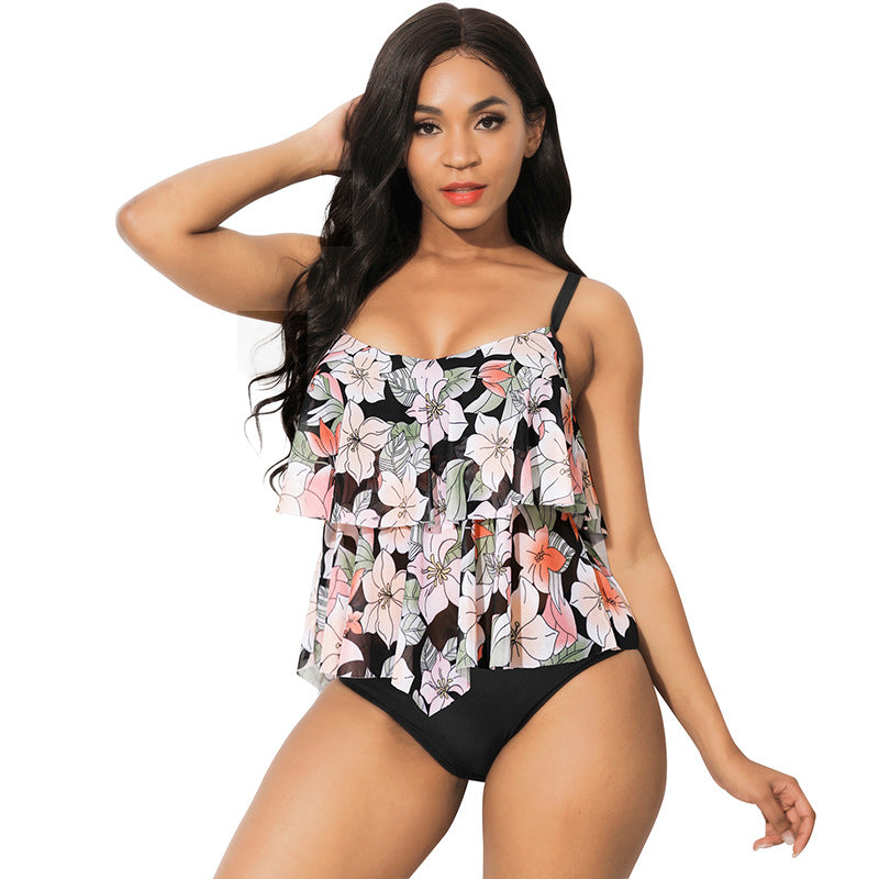 High Waist Swimsuit Tankini