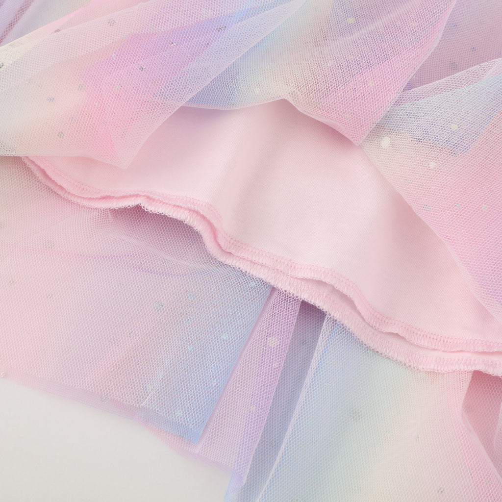 Robe simple imprimée à la mode décontractée pour filles