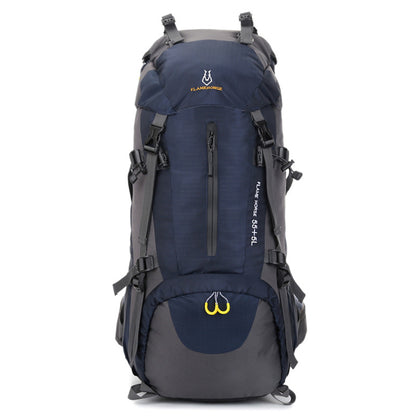 Mochila de viaje impermeable de nailon de gran capacidad para montañismo