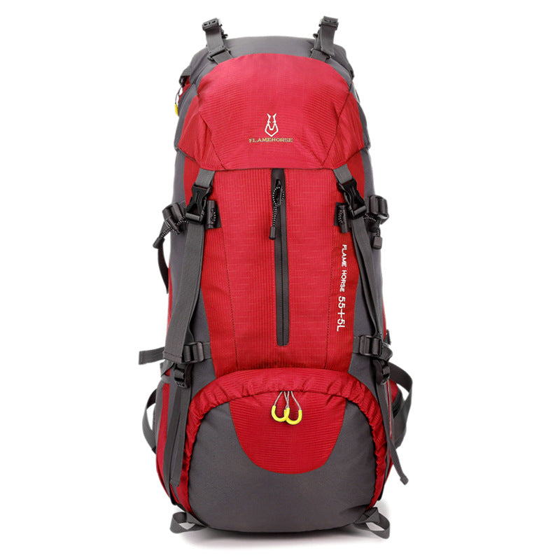Mountaineering Large Capacity Nylon Waterproof Travel Backpack