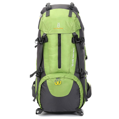 Mochila de viaje impermeable de nailon de gran capacidad para montañismo