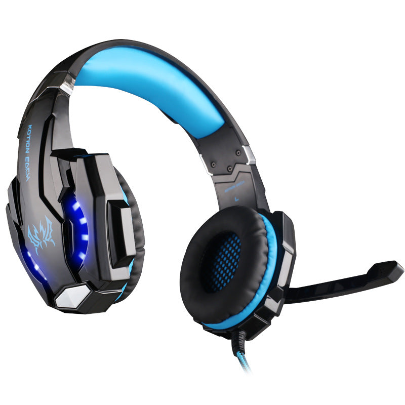 Casque de jeu G9000 avec microphone 3.5 + casque monotrou USB pour PS4