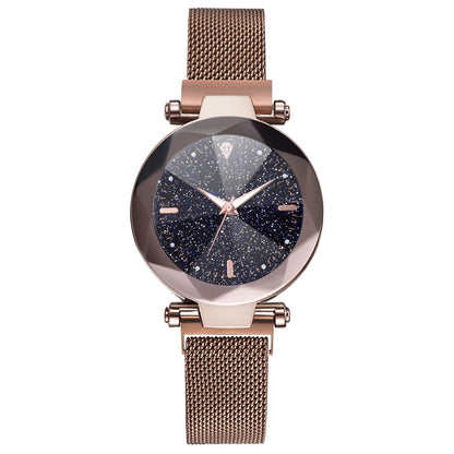 Luxury Diamond Rose Gold Women's Watch