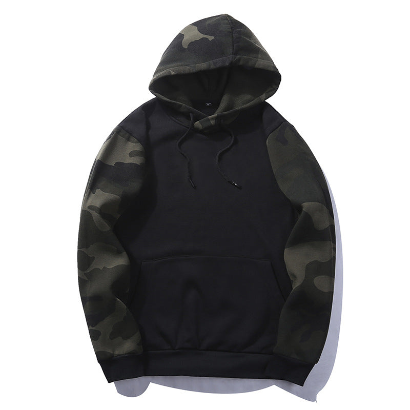 Sweat-shirt camouflage de loisirs pour hommes