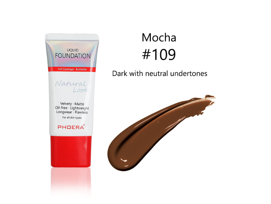 PHOERA Matte, Silky, Tube Liquid Foundation