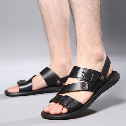 Sandales en cuir pour hommes