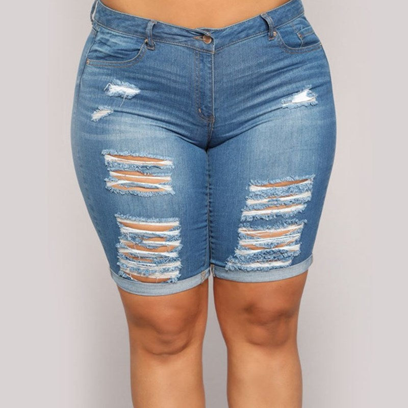 Jeans déchirés pour femmes