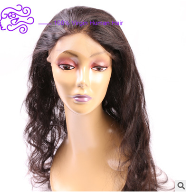 Natural Color Real Hair 360  Full Lace Accessories Wig