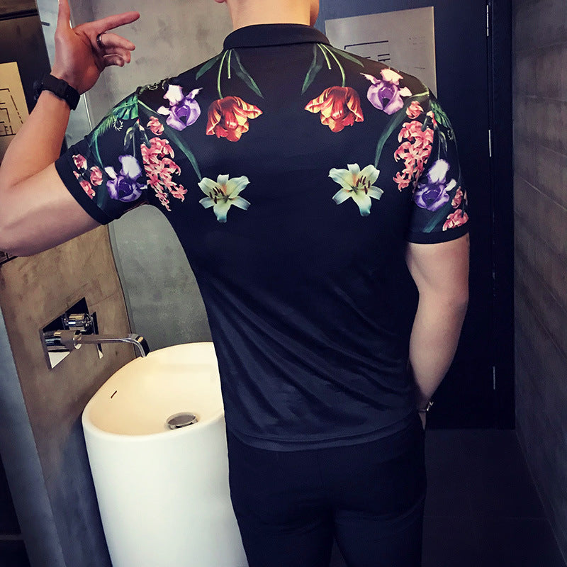 Polo High Garden de seda helada