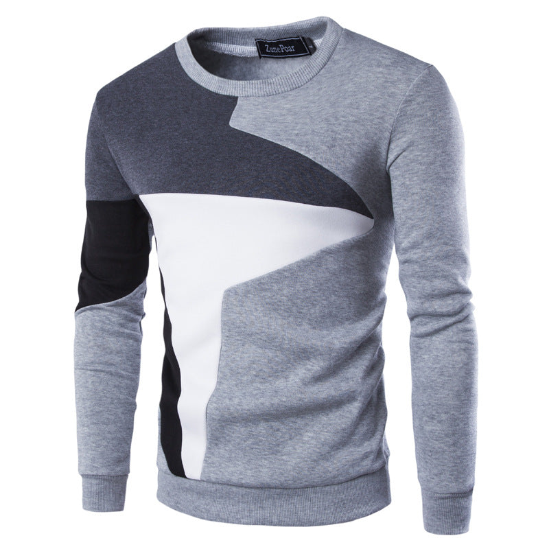 Chandails hommes nouvelle mode mouette imprimé décontracté col rond mince coton tricoté hommes chandails pulls hommes marque vêtements