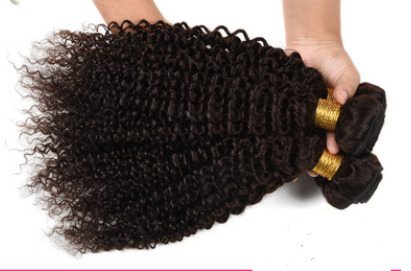 Brazil hair curtain wig kinky curly wave human hair 2#