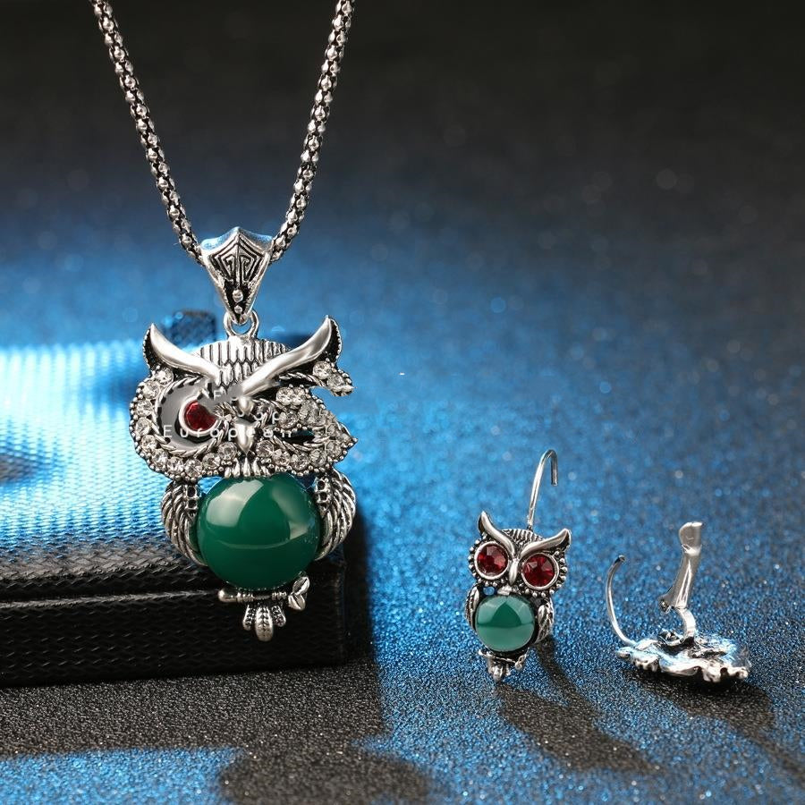 Creative Owl Jewelry Sets