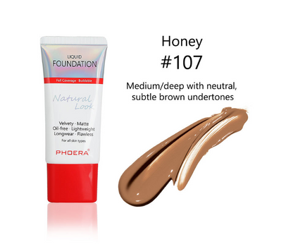 PHOERA Matte, Silky, Tube Liquid Foundation