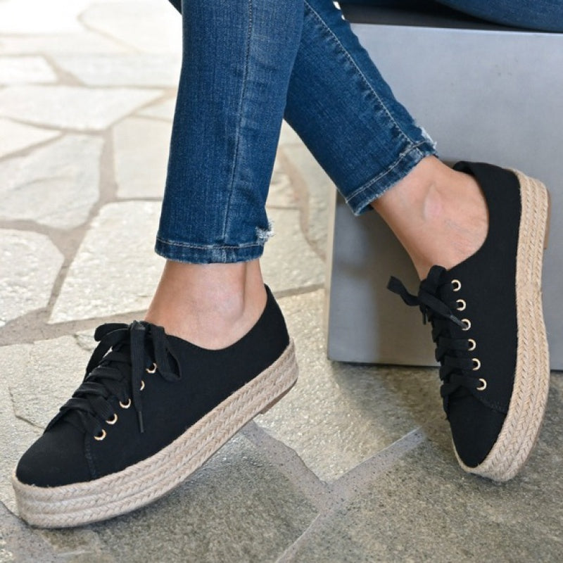 Plate-forme casual chaussures pour femmes casual