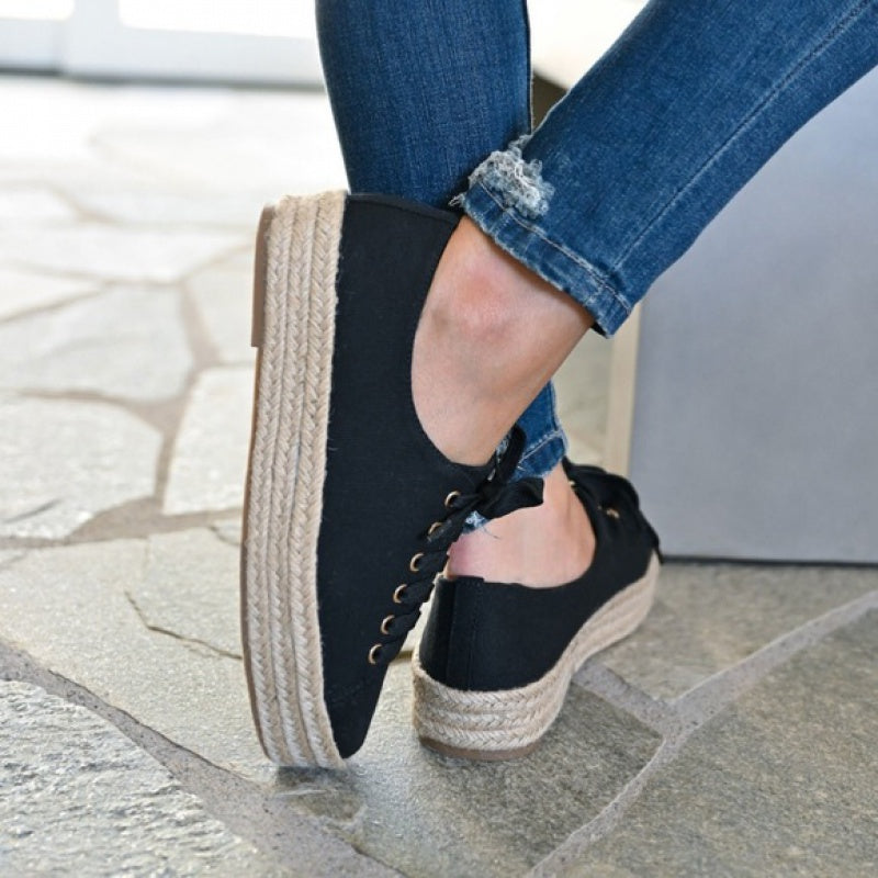 Plate-forme casual chaussures pour femmes casual