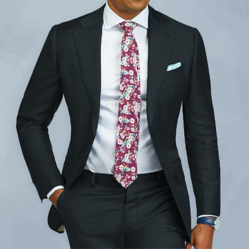 Men Business Casual Suit