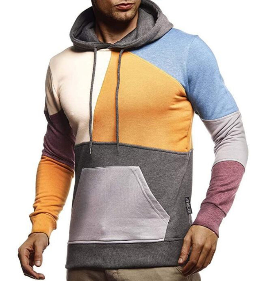 Men Hooded Casual Pull Over